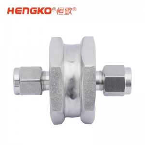 不銹鋼高精度全焊接直通型過濾器卡套管接頭