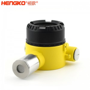 數(shù)顯316L不銹鋼氣體傳感器外殼防水防塵壁掛式工業(yè)氣體傳感器，用于天然氣廠