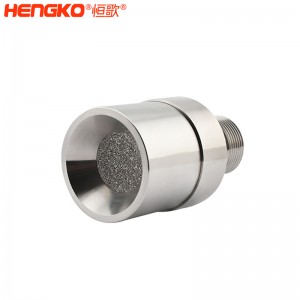 恒歌定制孔徑0.2-120μm不銹鋼氣體傳感器防爆外殼，耐腐蝕防水金屬過濾器